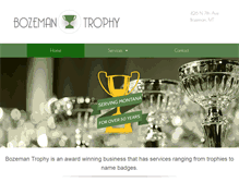 Tablet Screenshot of bozemantrophy.com
